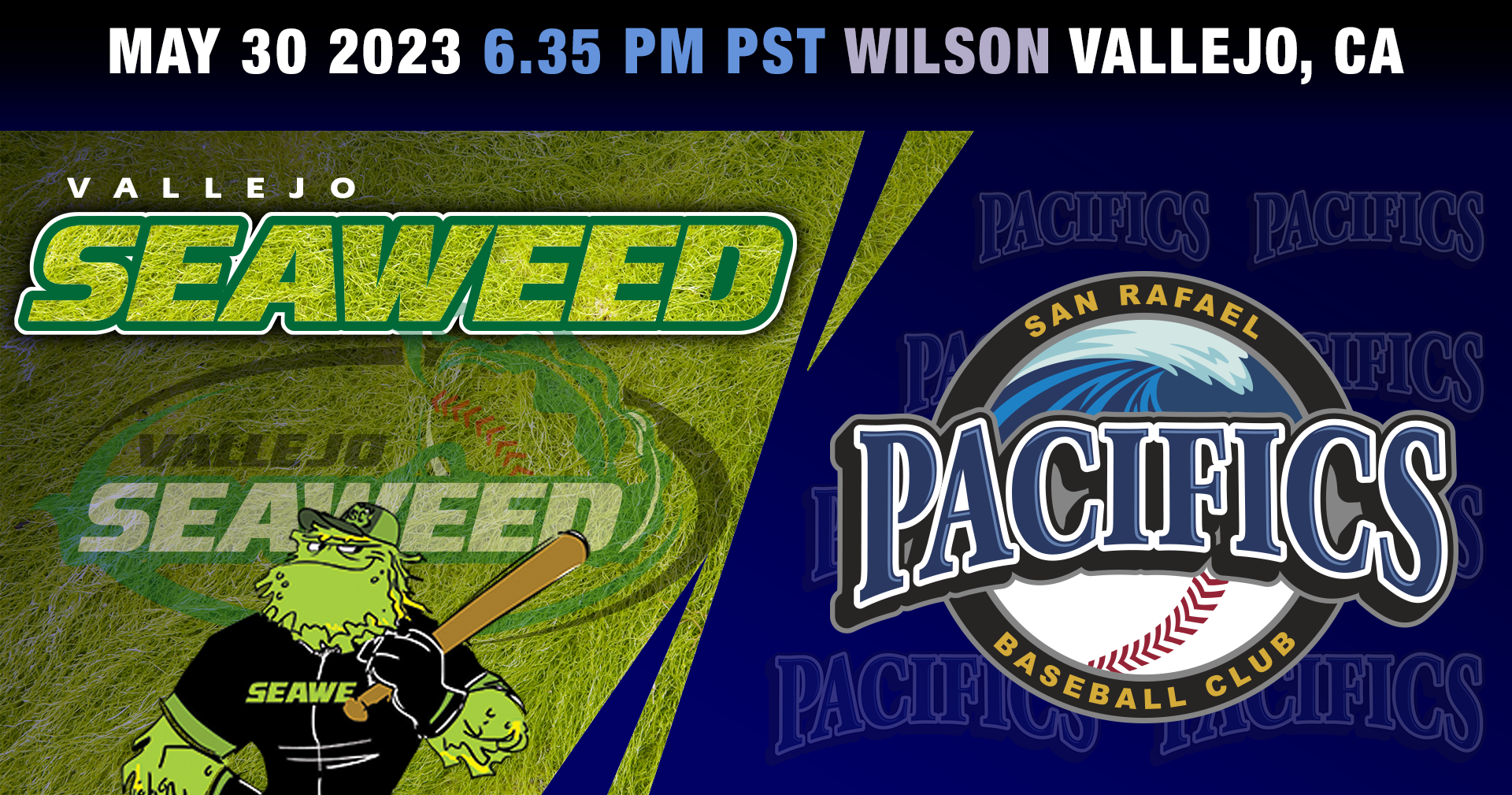 Vallejo Seaweed Baseball Home Opener
