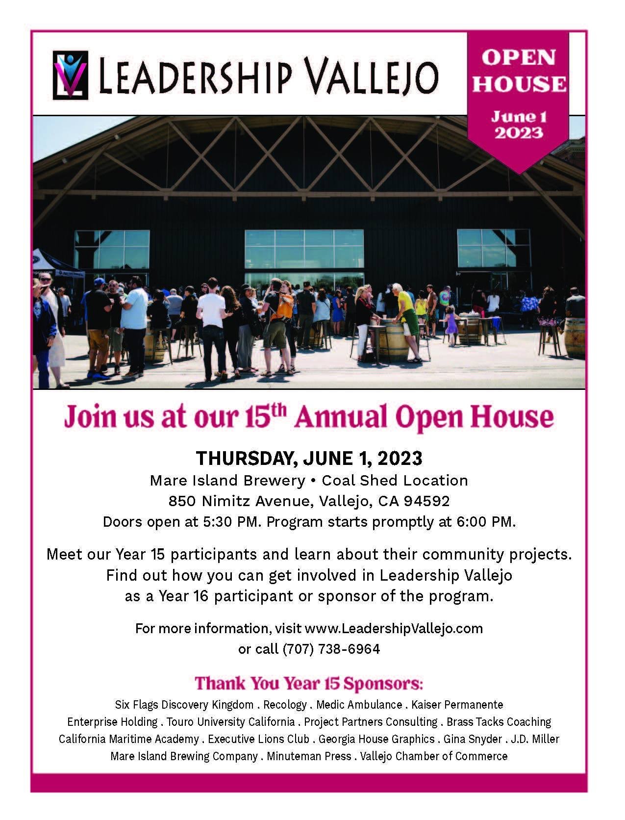 Leadership Vallejo Open House
