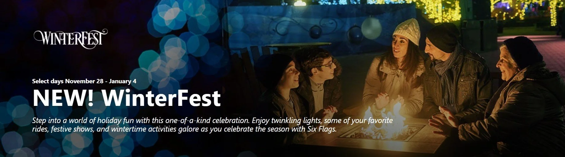 NEW! Six Flags WinterFest