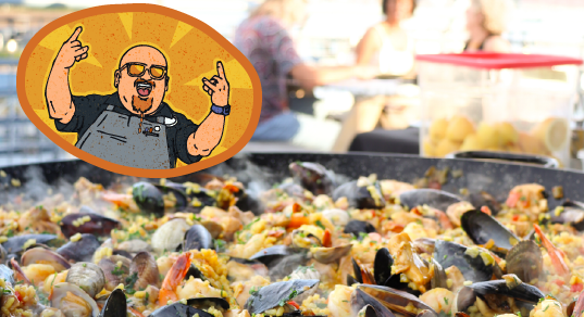 Chef David's Poppin' Paella Pop-up