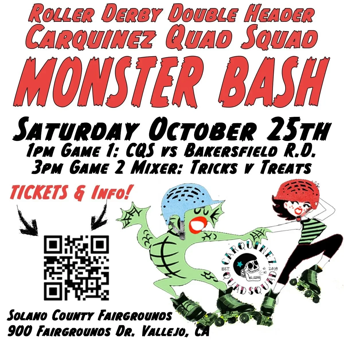 Roller Derby Monster Bash