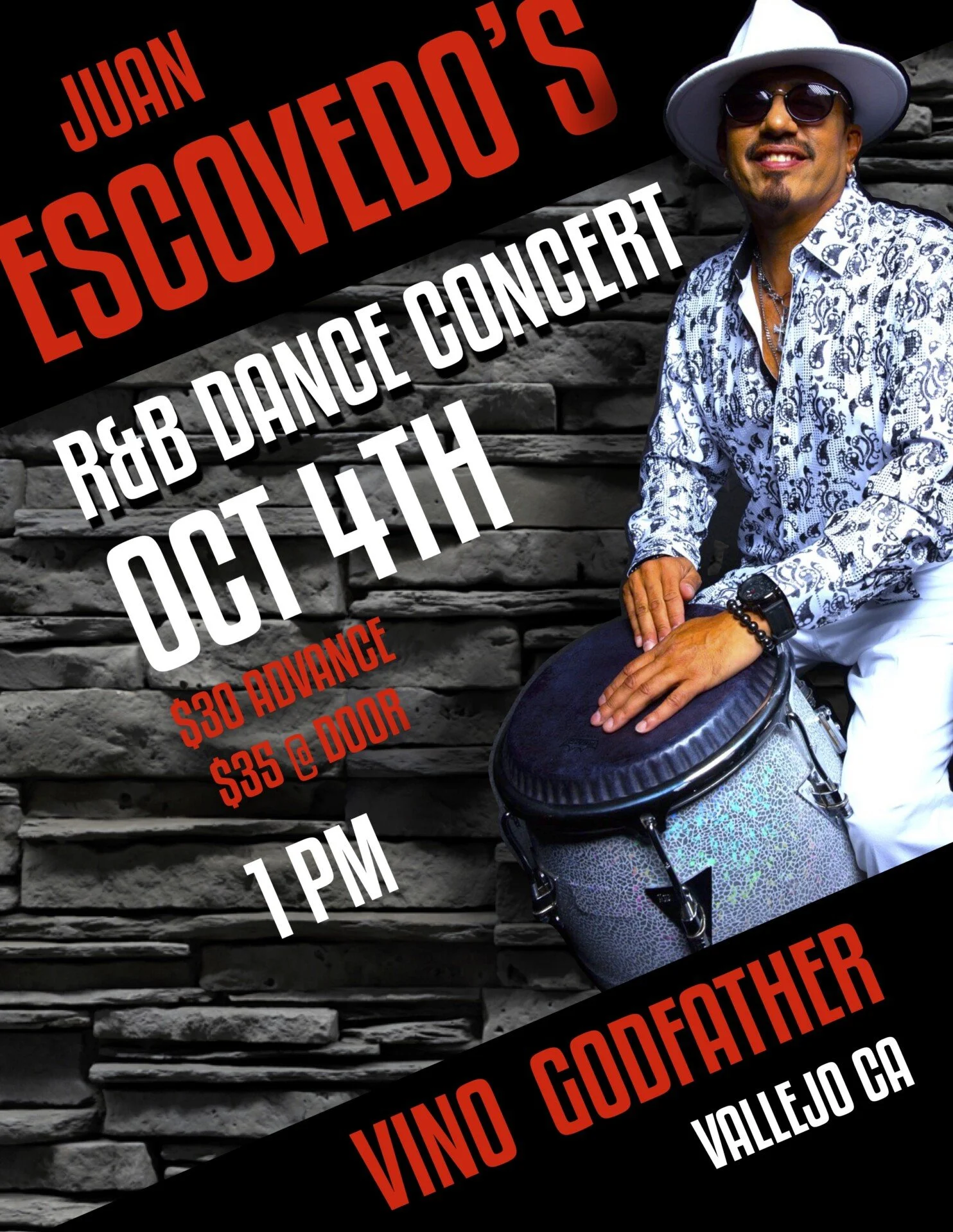 Juan Escovedo: R&B Dance Concert
