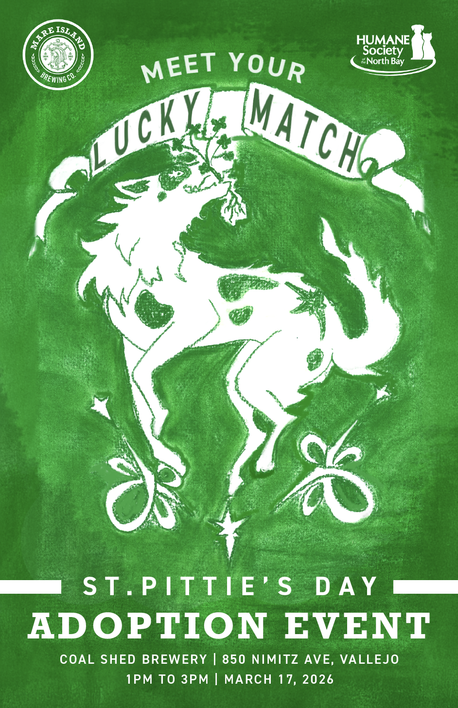 2026 St. Pittie's Day Dog Adoption Event