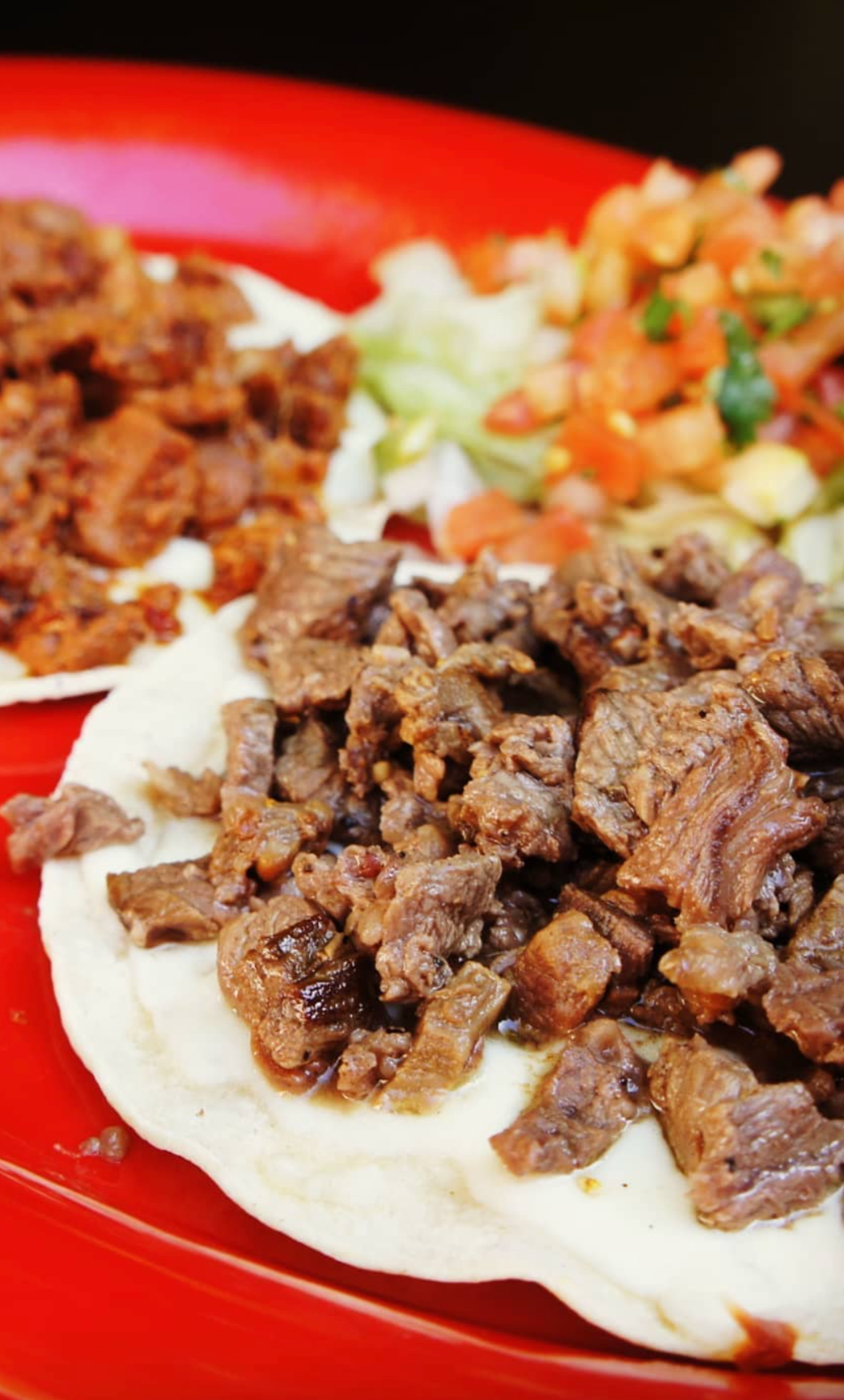 Plate of tacos from El Tesoro Mazatlán in Vallejo
