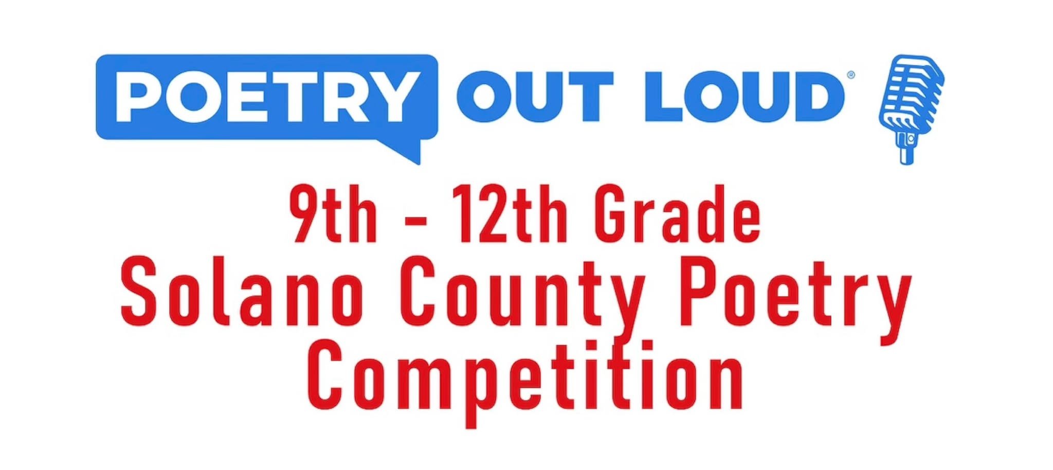 Poetry Out Loud: Solano County Poetry Competition