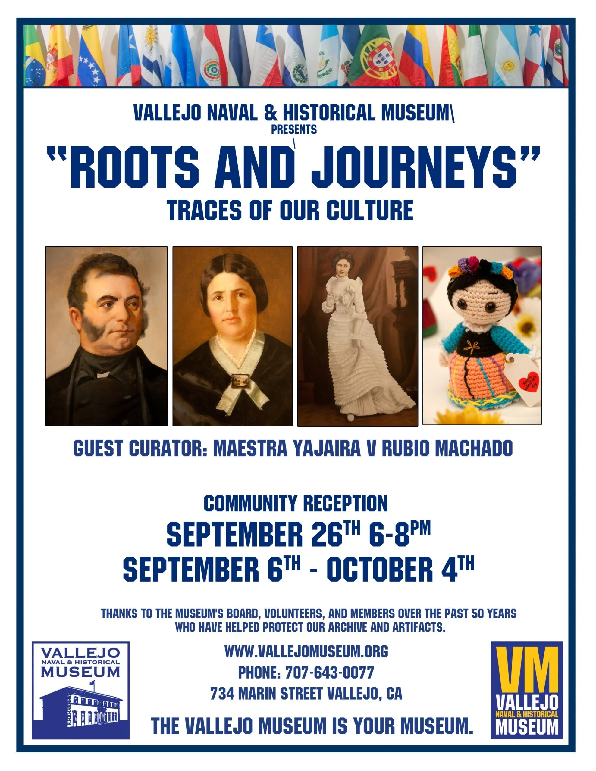 Roots and Journeys: Traces of our Culture Community Reception
