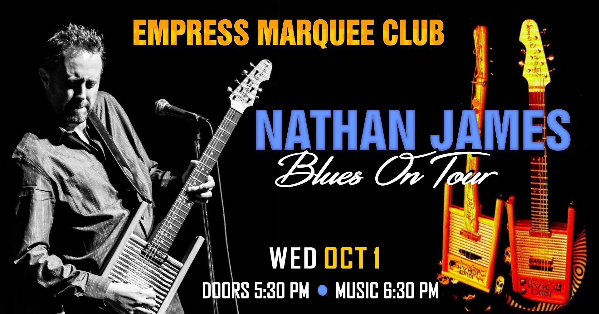 Nahan James: Blues on Tour