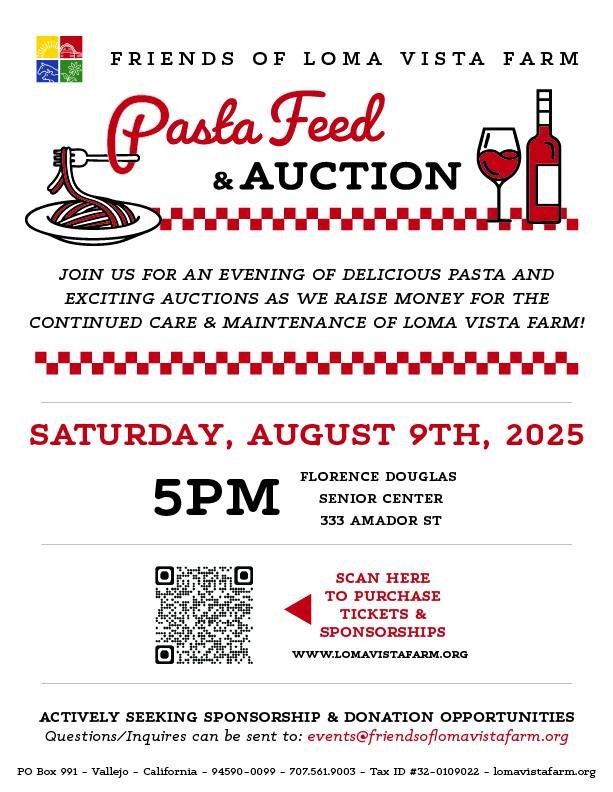 Friends of Loma Vista Pasta Feed & Auction