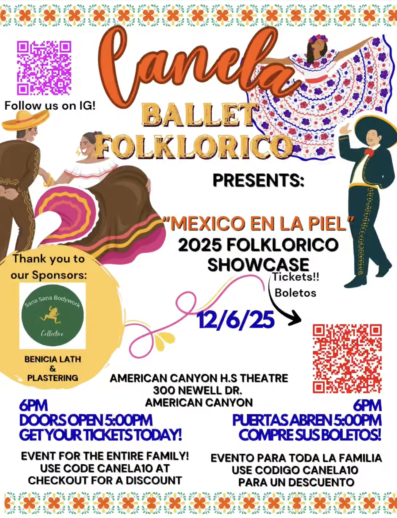 Ballet Folklorico Canela Showcase