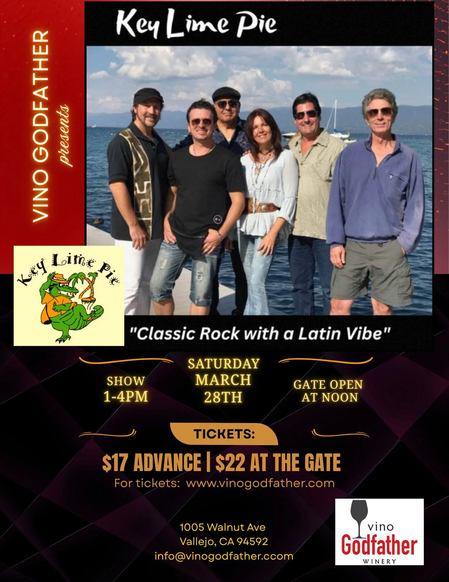 Key Lime Pie: Classic Rock with a Latin Vibe