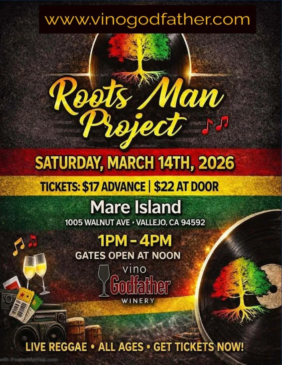 Roots Man Project: Roots Reggae Dance Music!