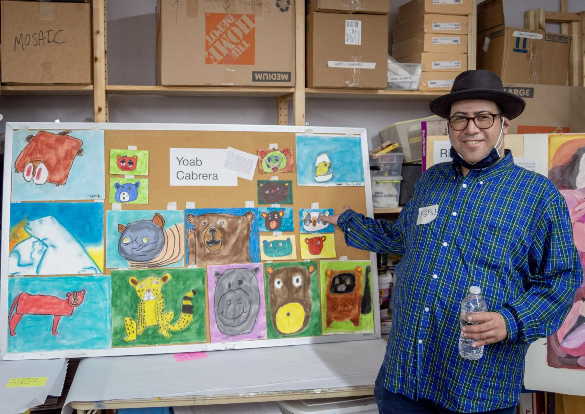 Yoab posing w art.jpg