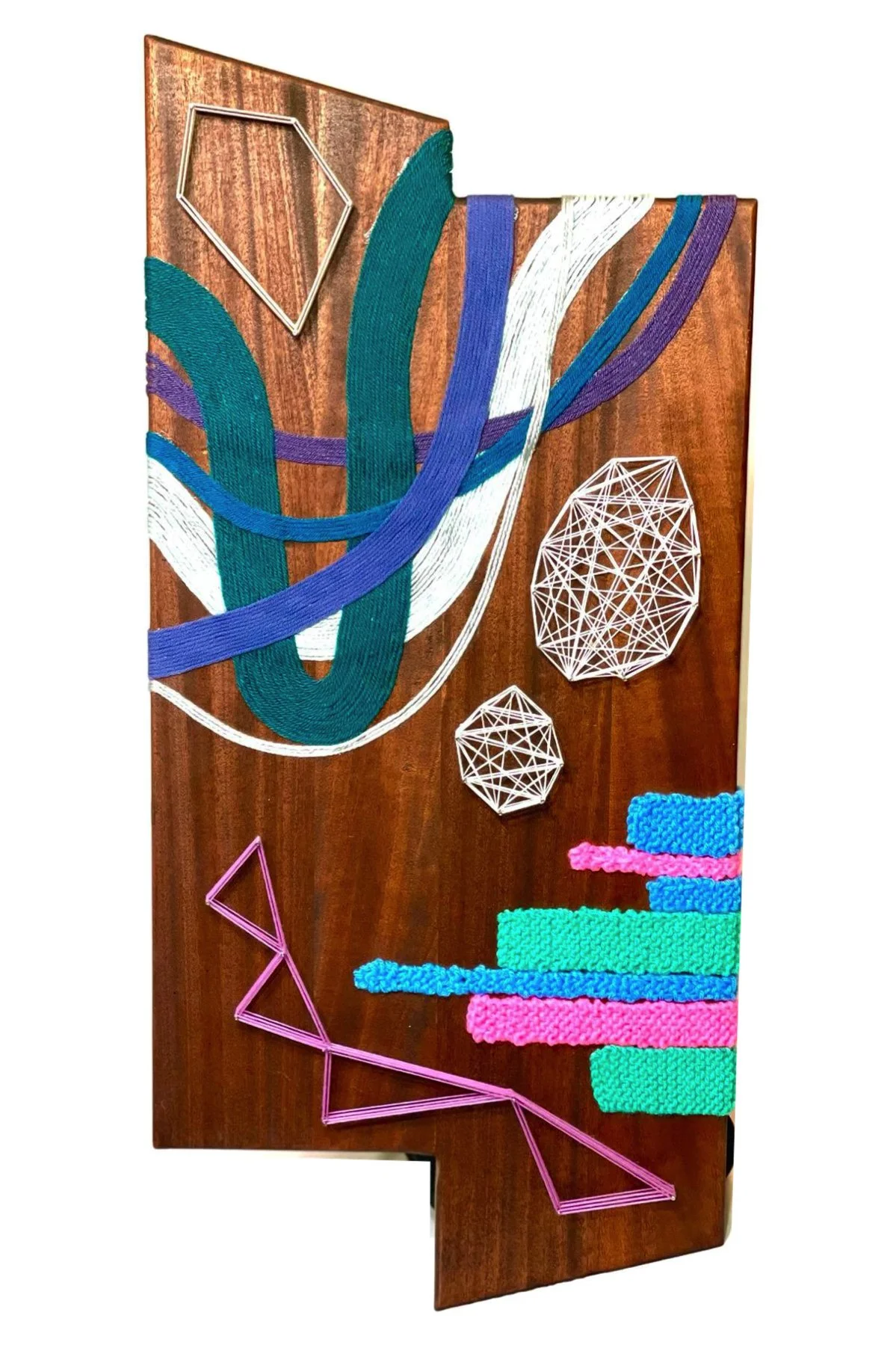 "Costume Jewelry"
Mixed Media on Wood Panel, 15" x 31"
$200