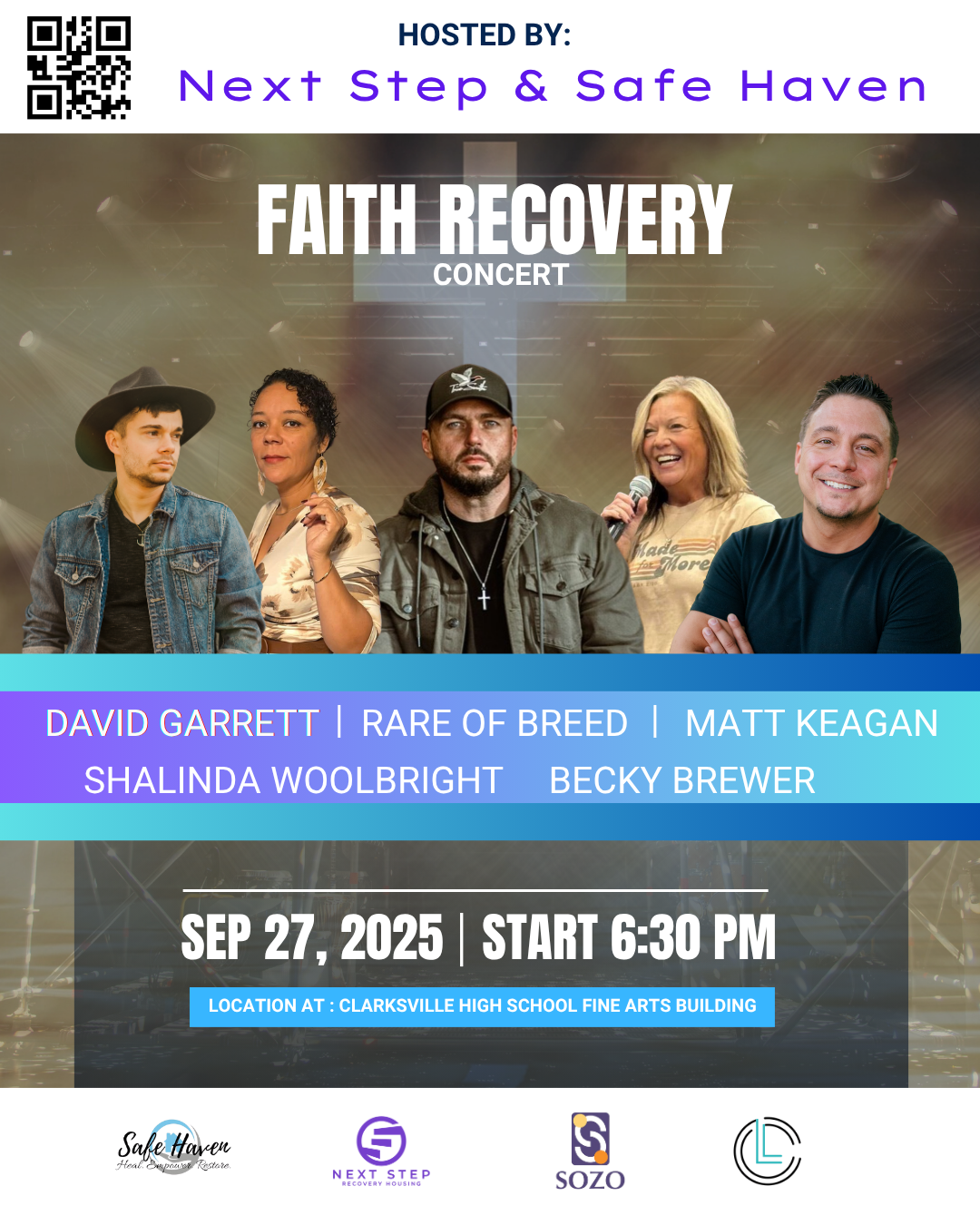 Arkansas Faith Recovery Concert