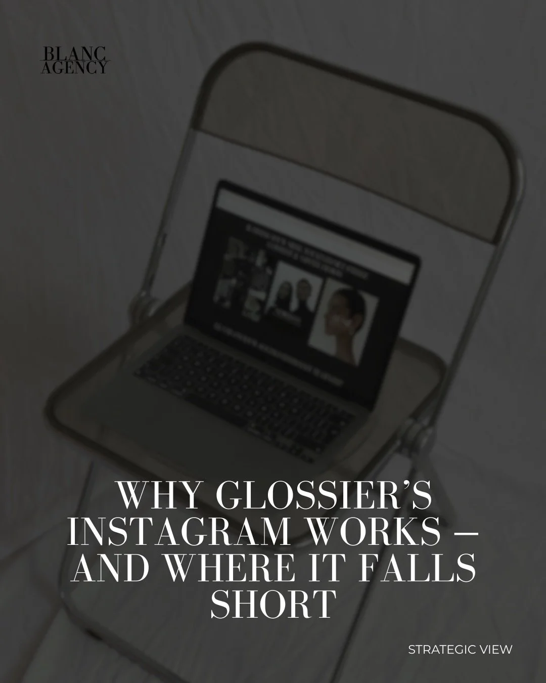 No shade to @glossier &mdash; they&rsquo;ve built one of the most iconic beauty brands of the decade.

But here&rsquo;s what I&rsquo;d shift in their Instagram strategy to convert more beauty entrepreneurs (not just inspire them):

The feed is stunni