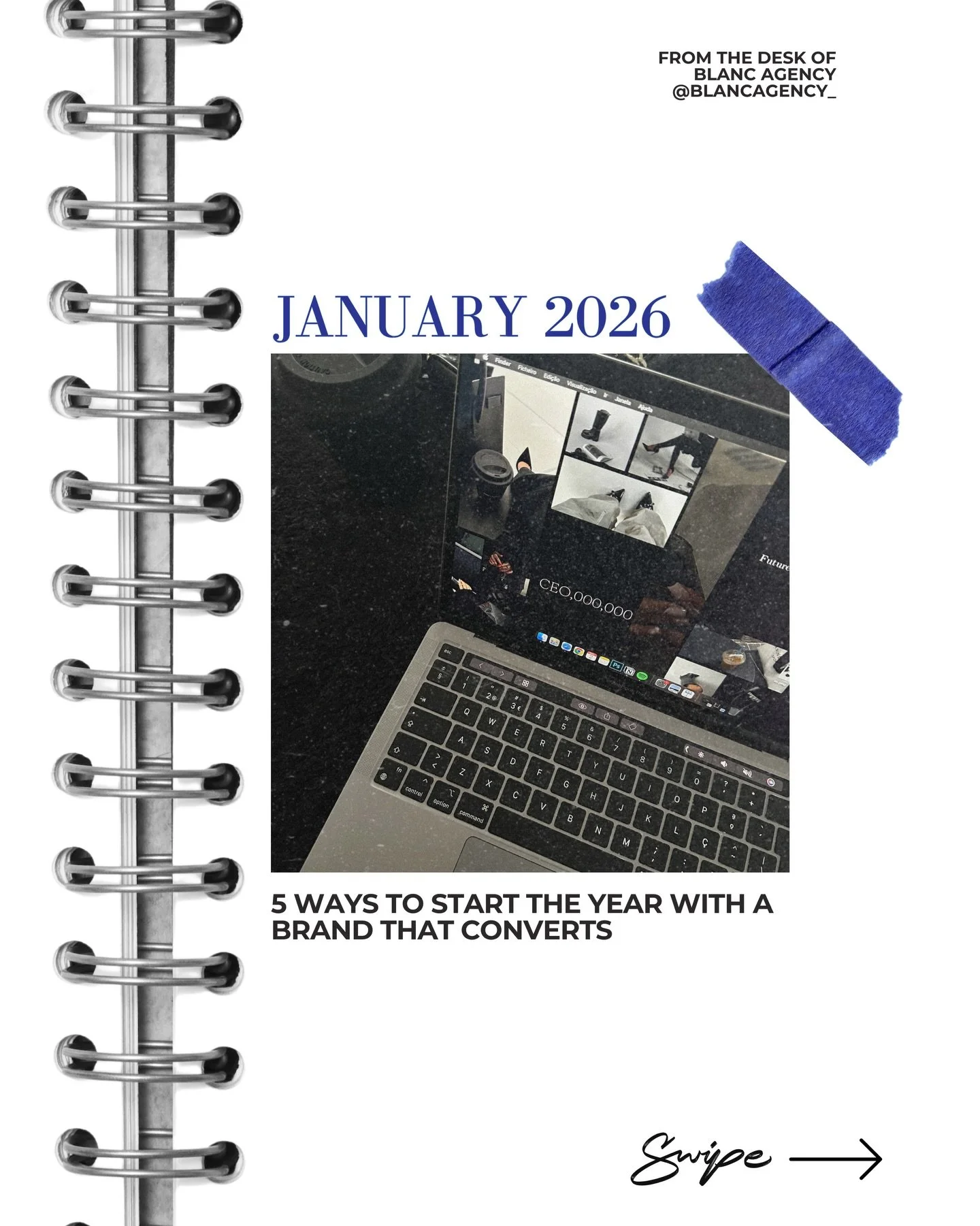 New year, new brand standards. If your business is thriving but your brand presence doesn&rsquo;t show it&mdash;2026 is the year to change that 📌

We&rsquo;re sharing 5 powerful ways to start the year with a brand that actually converts premium clie