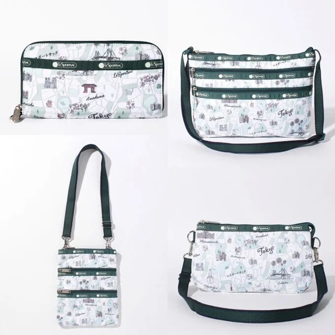 Japan Limited Edition Lesportsac Tokyo Map Series Shoppers Co Op