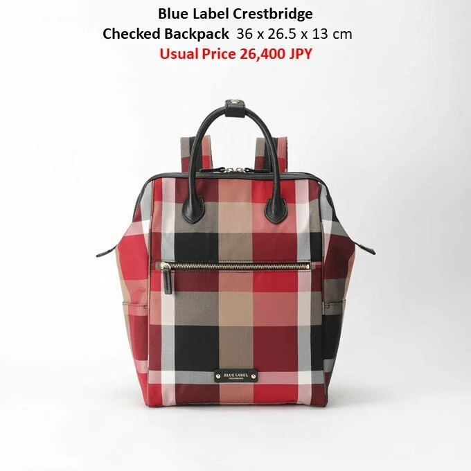 crestbridge blue label bag