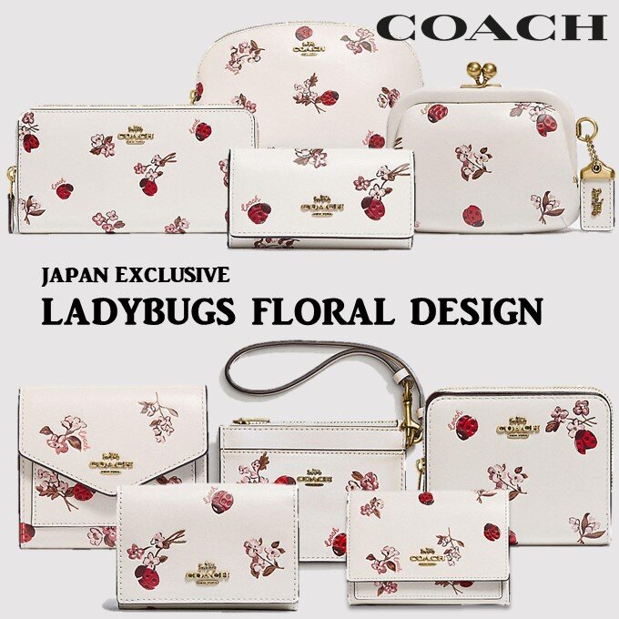 Japan Exclusive COACH Ladybug Floral series — Shoppers' Co-op