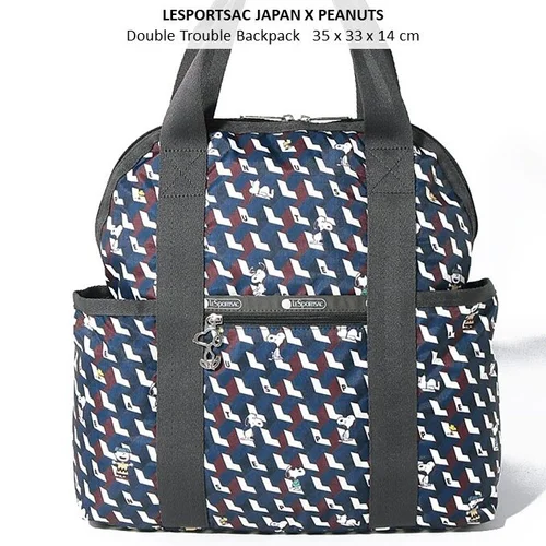 Pre Order Lesportsac Japan X Peanuts Geometric Series Shoppers Co Op