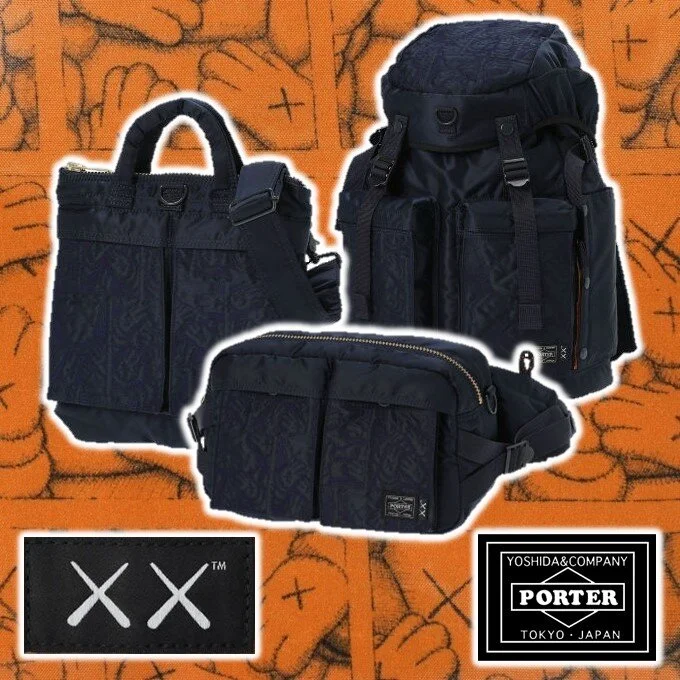 おトク情報がいっぱい！ kaws PORTER FIRST カウズ ポーター バッグ