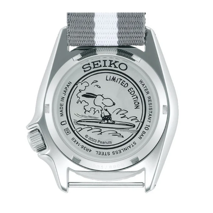 Pre-Order : PEANUTS X SEIKO 5 SPORTS 55TH ANNIVERSARY LIMITED