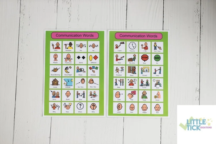 Visual Timetable — Little Tick Creations