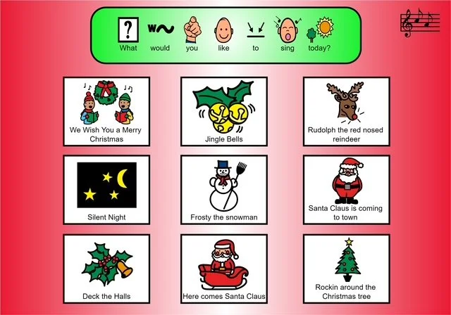 Christmas Visual Boards