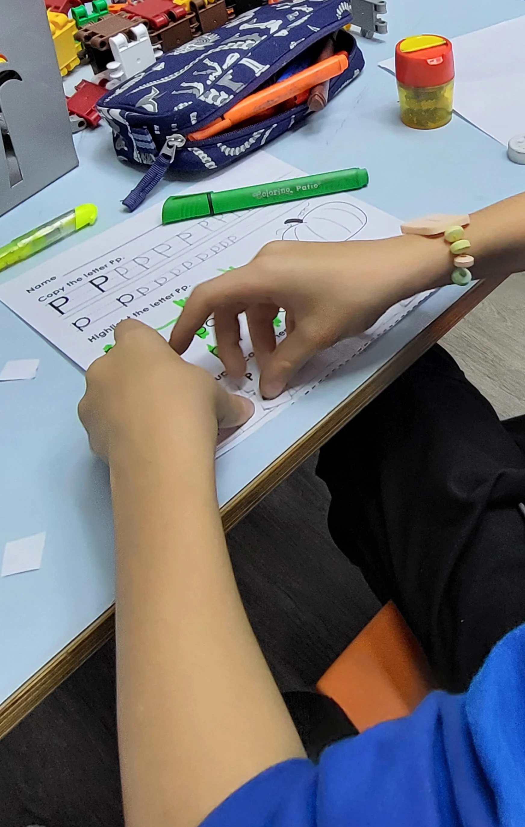 Learning the letter Pp-2nd grade student (2024)