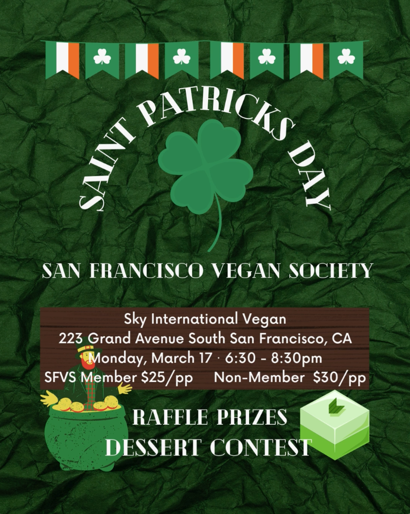 Lucky Vegan St. Patrick's Day Party