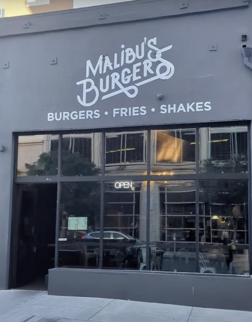 Dinner at Malibu's Burgers