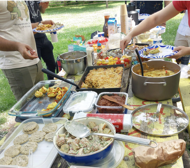 Family Potluck in Berkeley