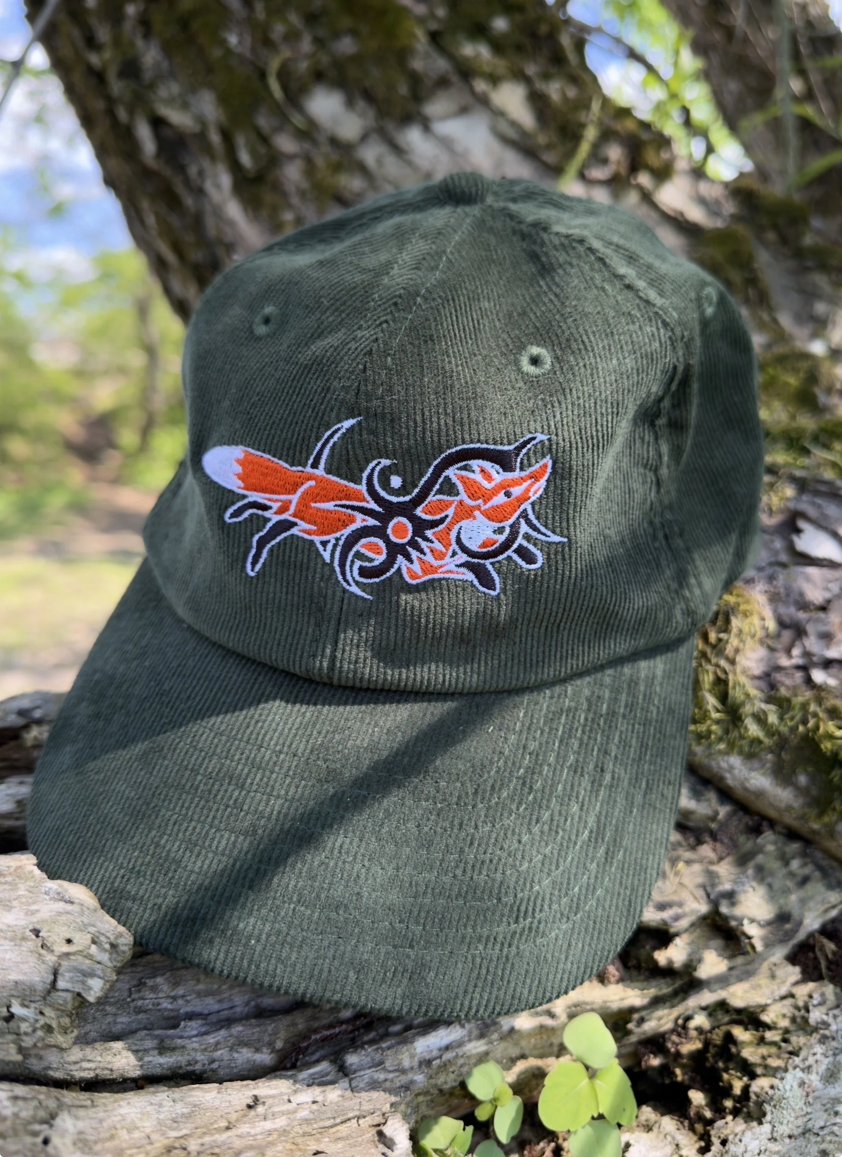 Tribal Fox Hat Green