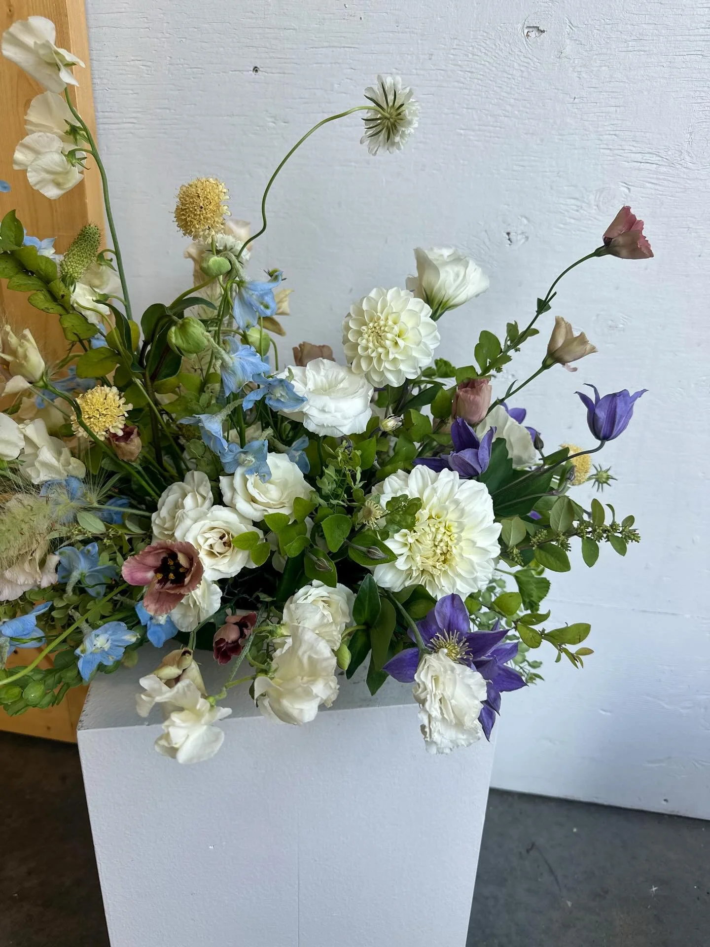 Consider these flowers from us to you.
Sending love. Sending support.
We&rsquo;re in the studio today, and it feels a little surreal to be creating for an event while so much is unfolding in the US. We keep asking ourselves what it means to keep work