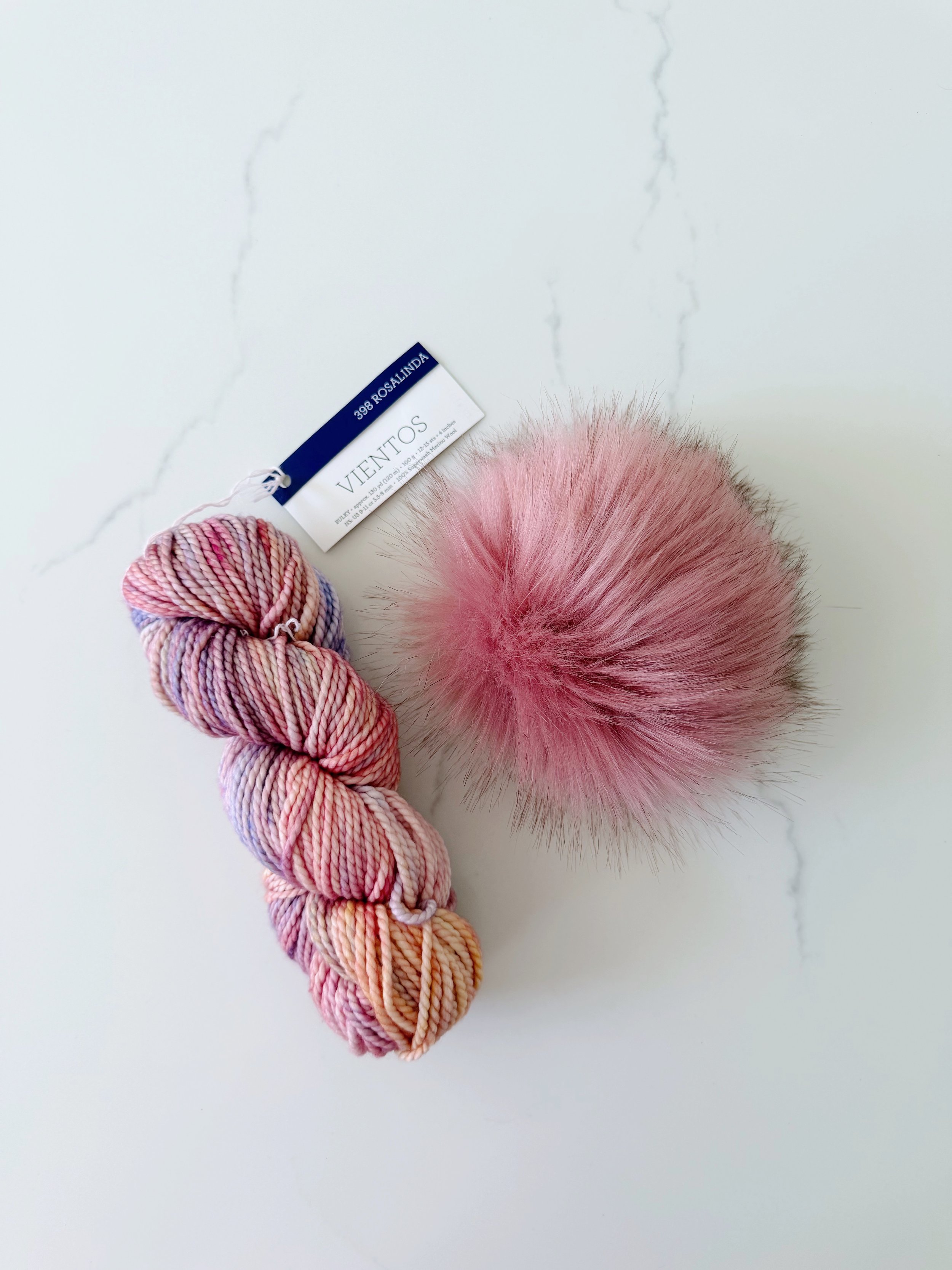 Vientos in Rosalinda + Rosewood Pom