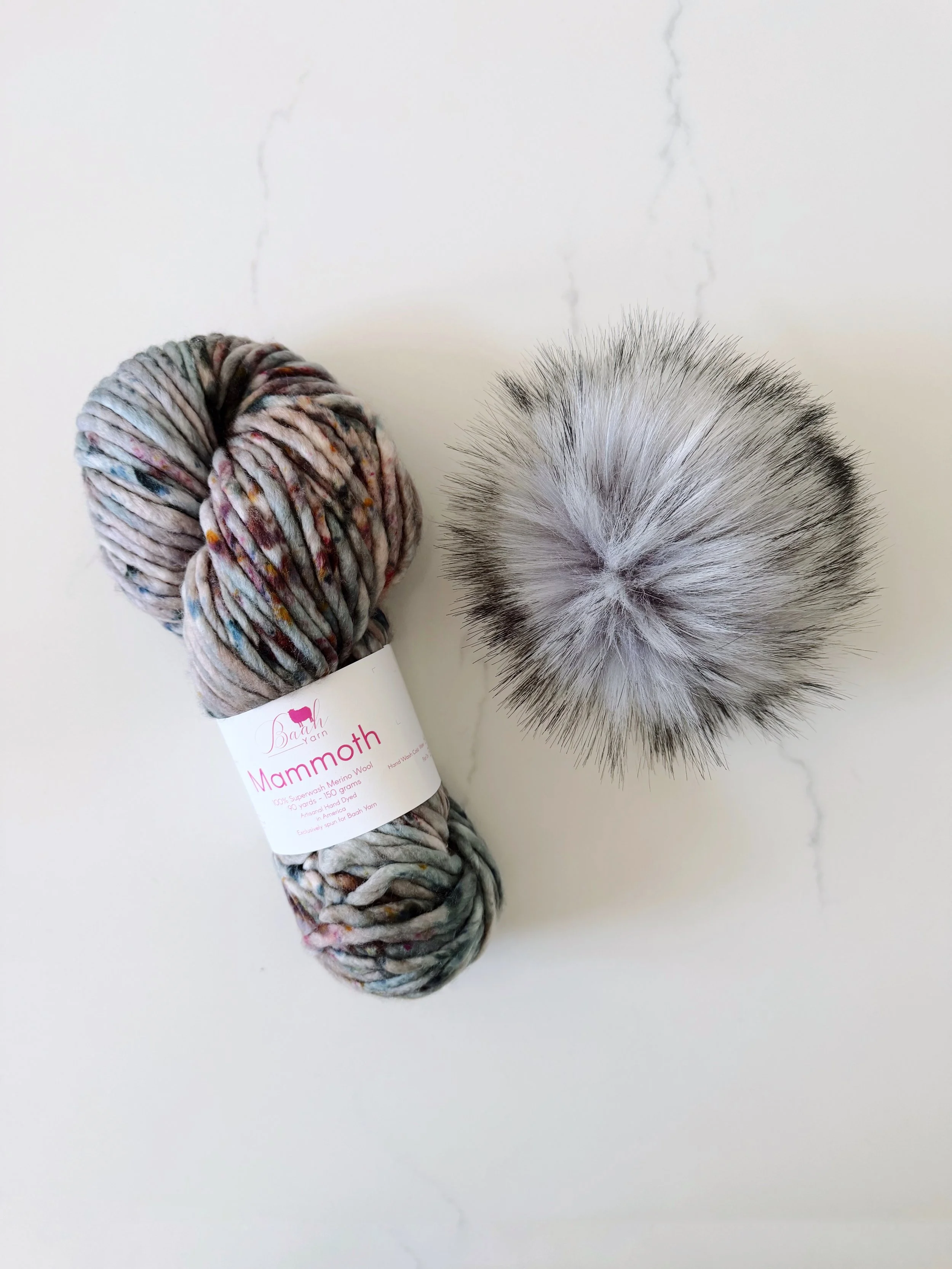Mammoth in Blue Magic + Koala Pom