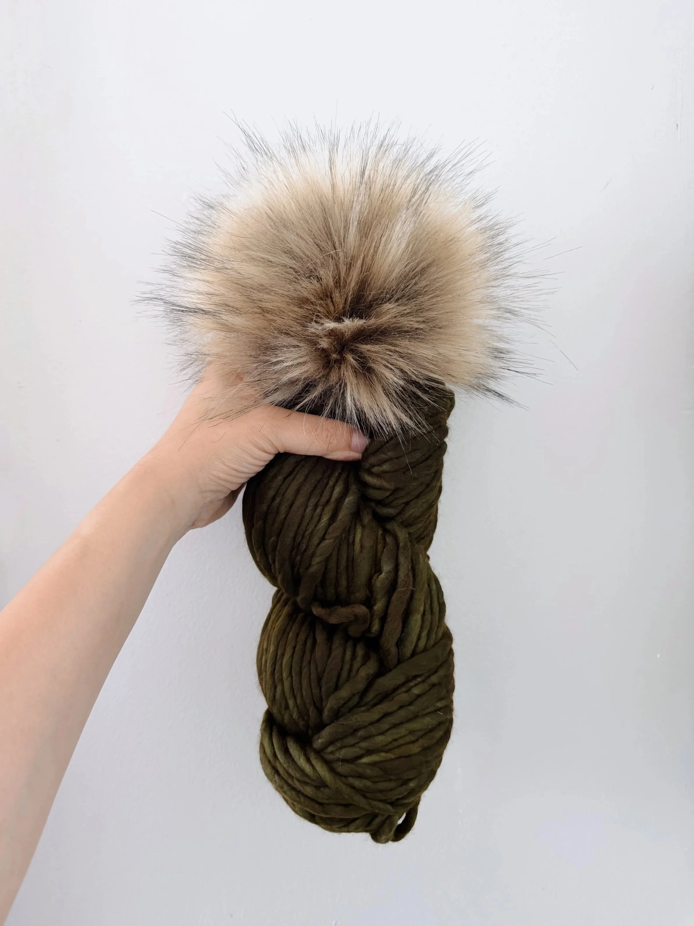 Rasta in Olive + Eura Pom