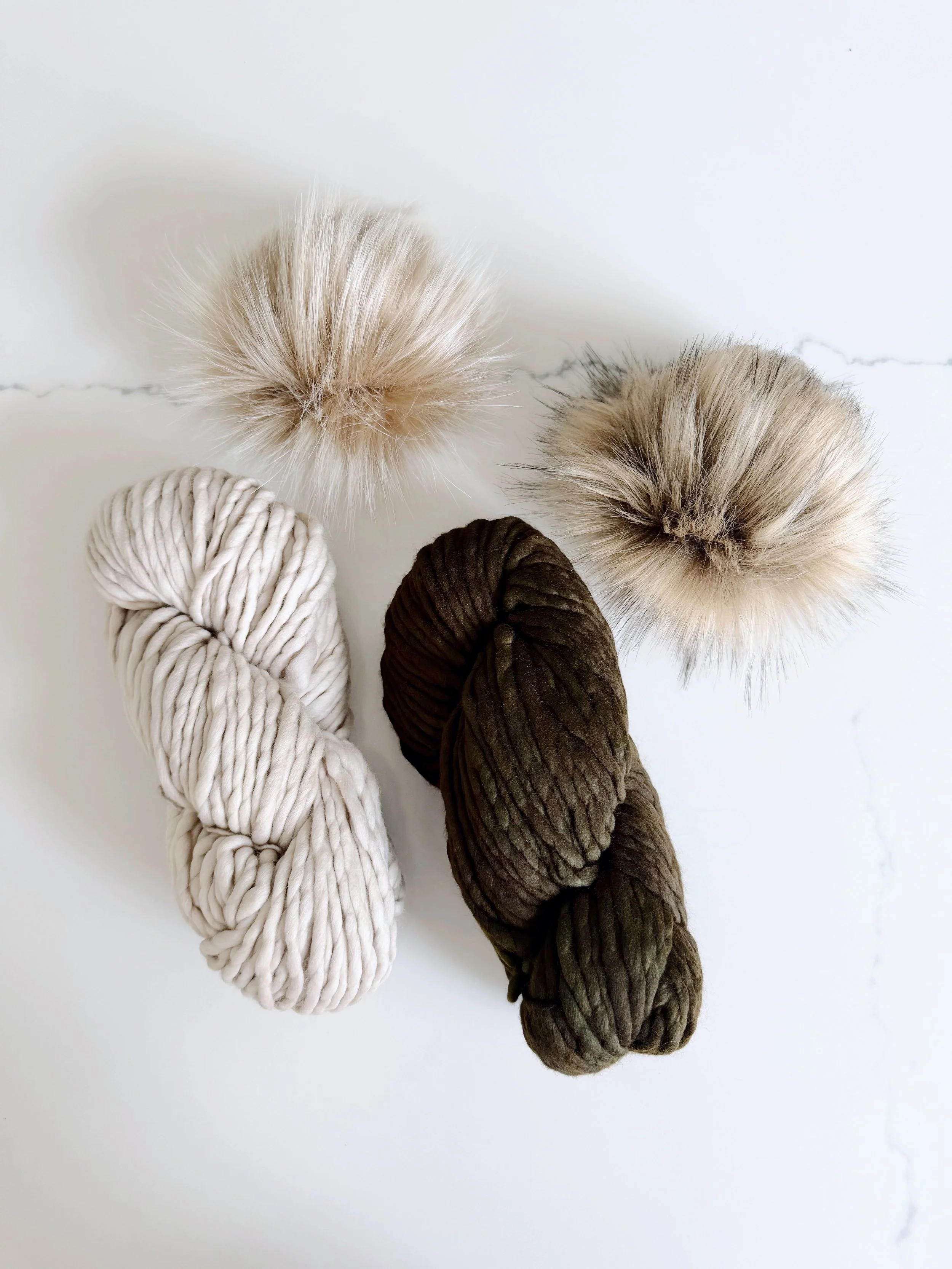 Rasta in Fog + Olive and Macadamia + Eura Pom