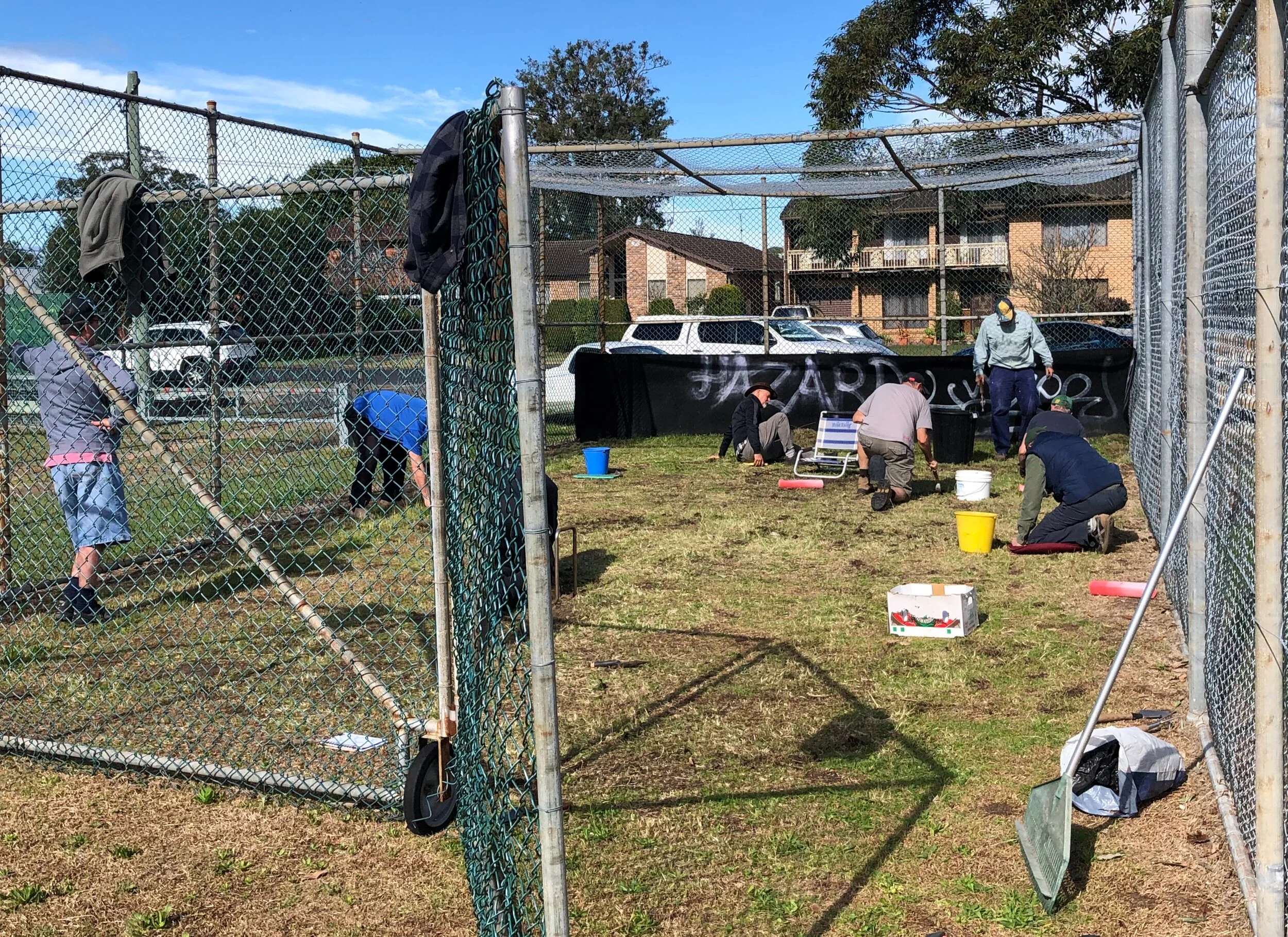Rogers Pk Nets Woking Bee July 2020