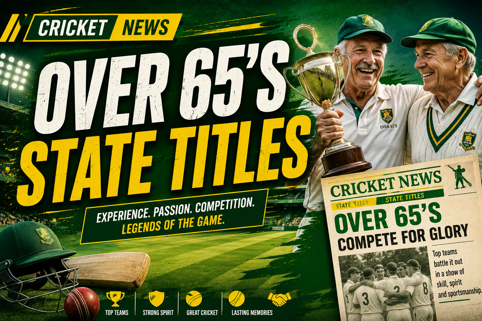 Over 65’s - State Championships