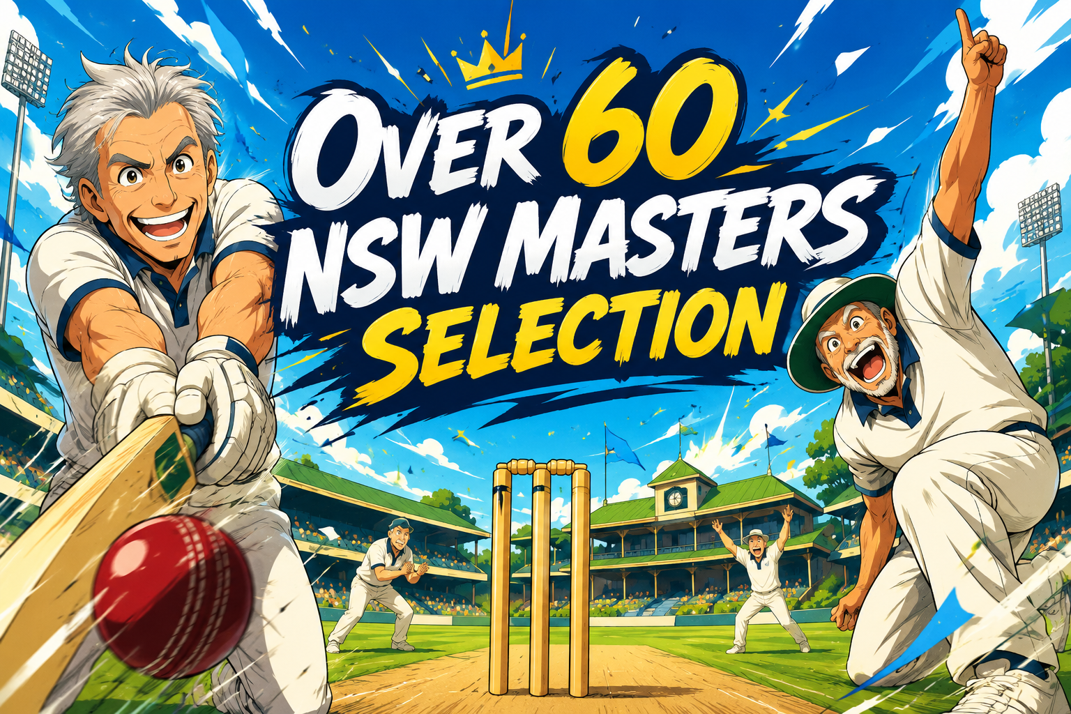 Over 60’s Selected for National Titles