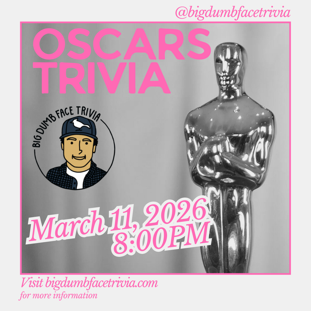 Wednesday Zoom Trivia with Host Adam of Big Dumb Face Trivia