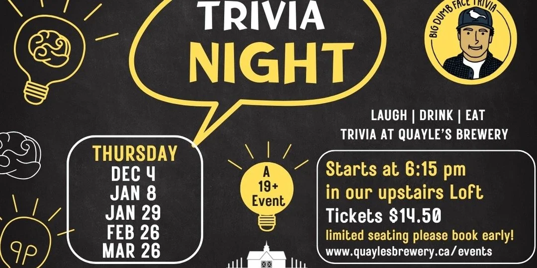 Quayle’s Brewery Trivia