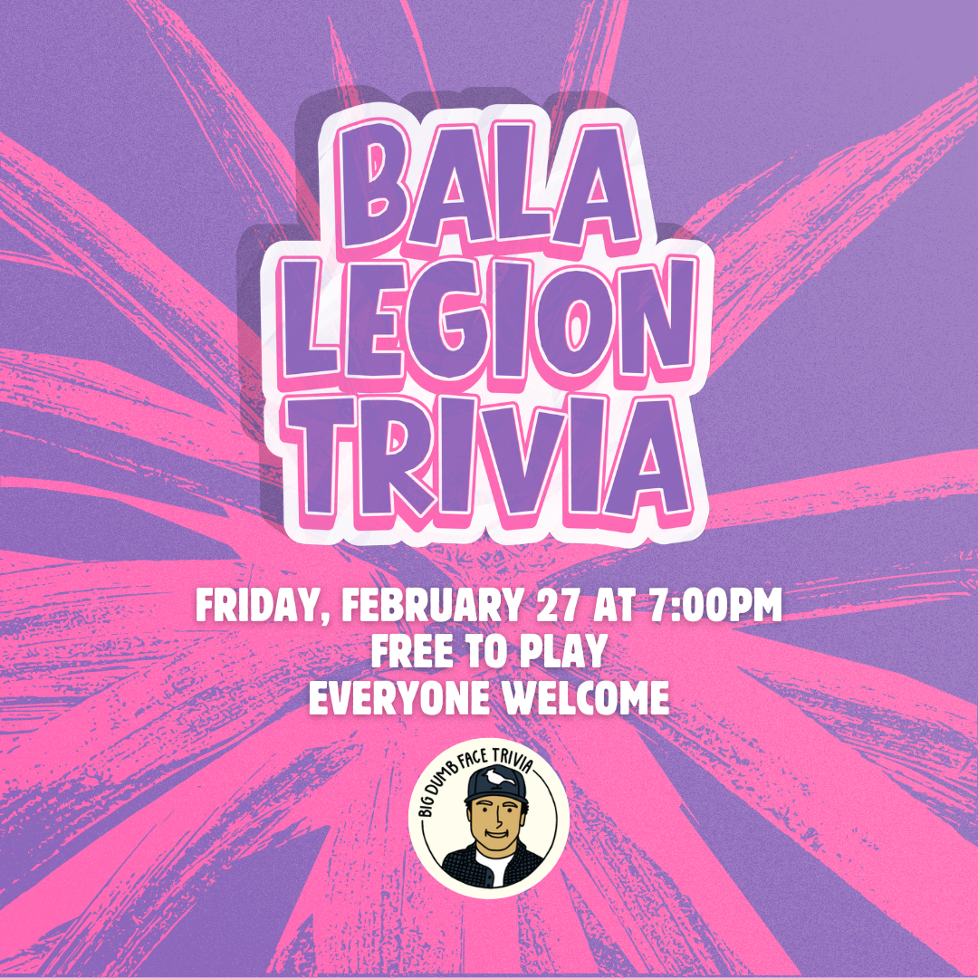 Bala Legion Trivia Night