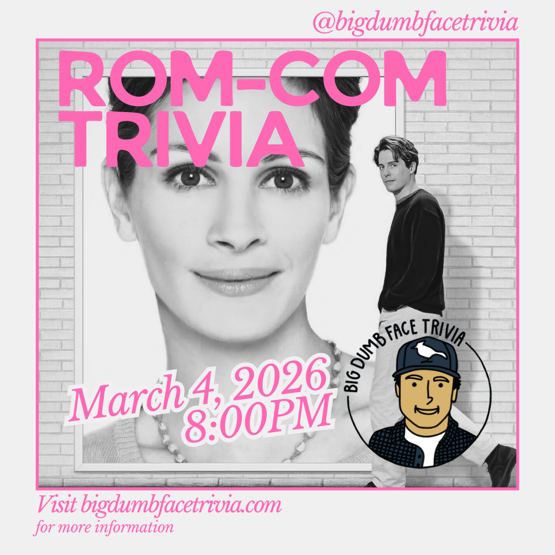 Wednesday Zoom Trivia with Host Adam of Big Dumb Face Trivia