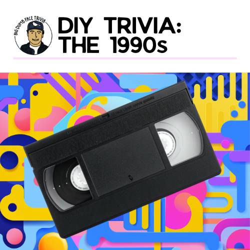DIY at Home Trivia Kit: The 1990s