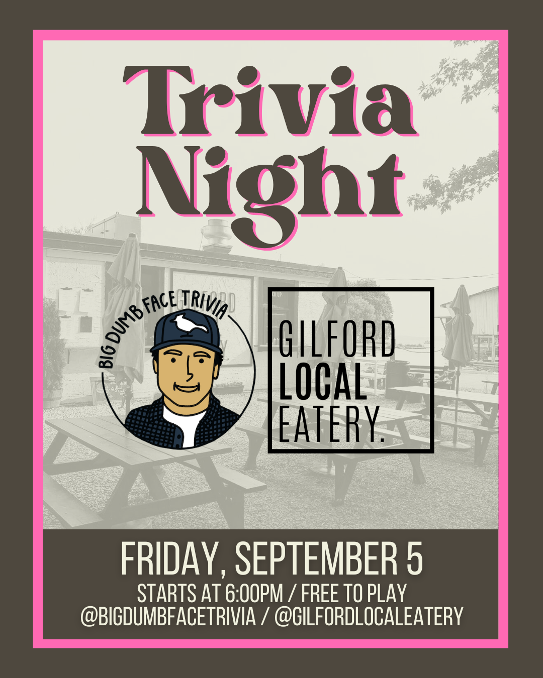 Gilford Local Eatery Trivia