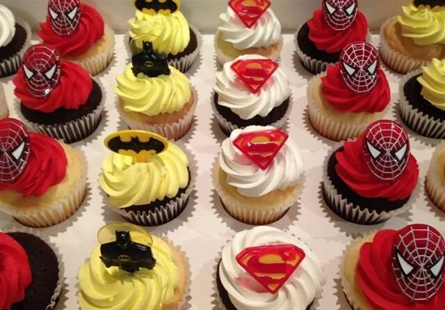 BOYS THEMED CUPCAKES