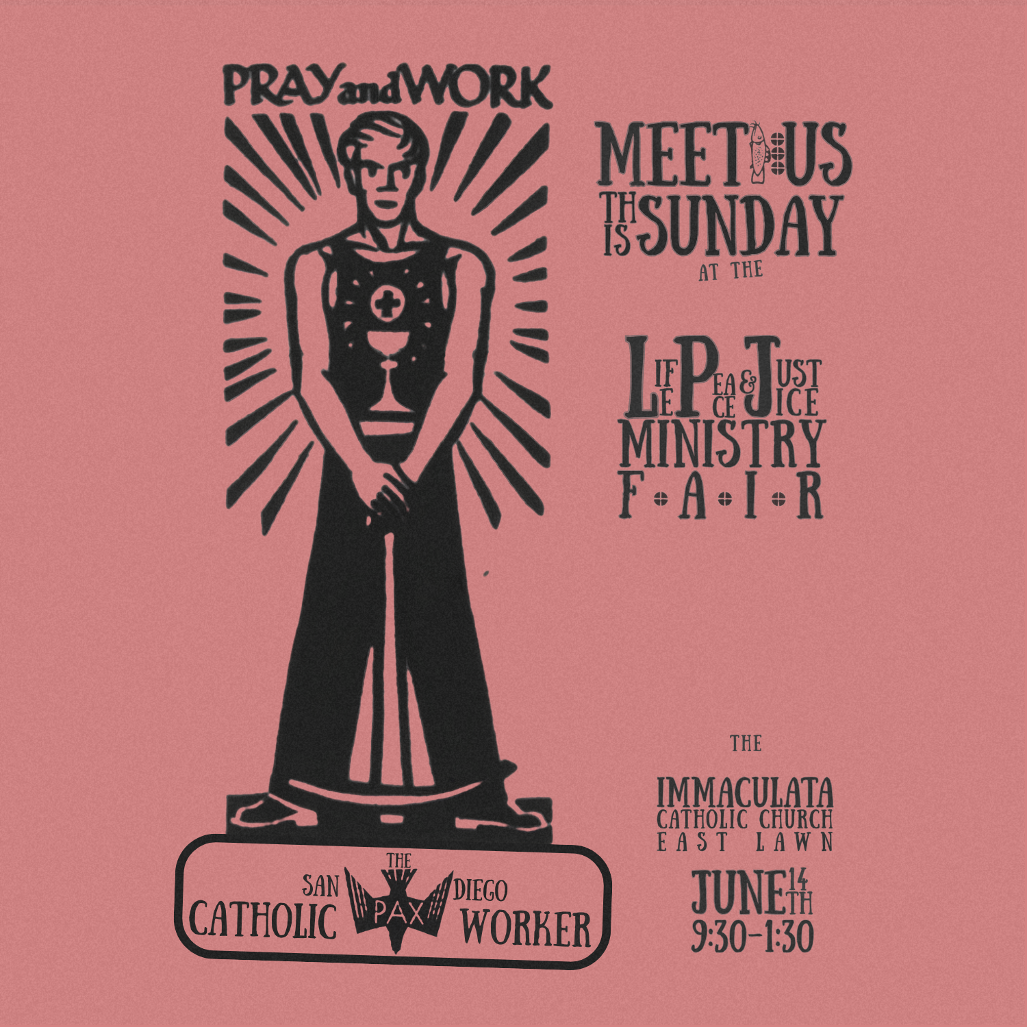 Life, Peace &amp; Justice Fair: June 14th at the University of San Diego