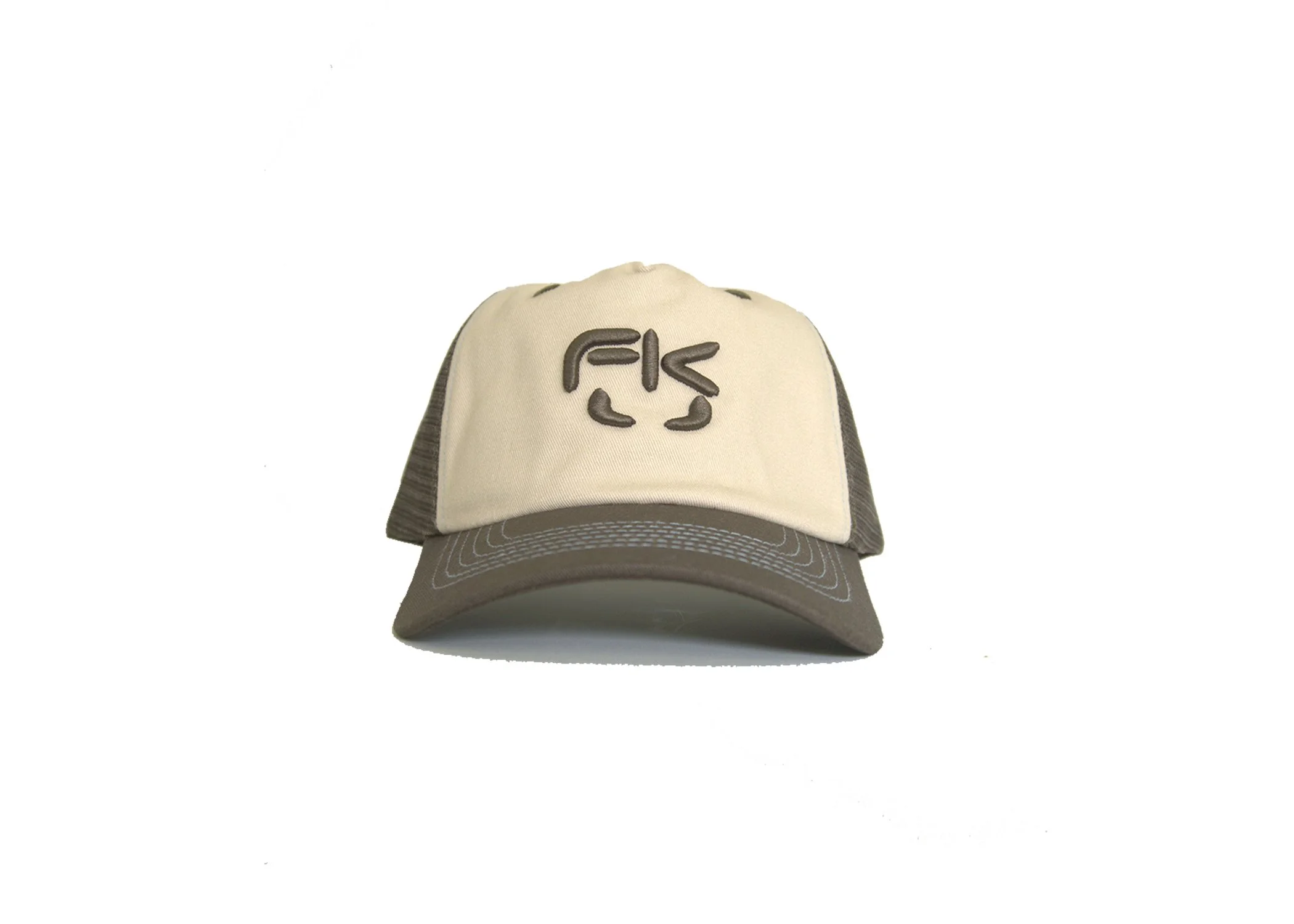 Fiber Workshop & Kapsel FK Brush Logo Hat Beige (Copy)